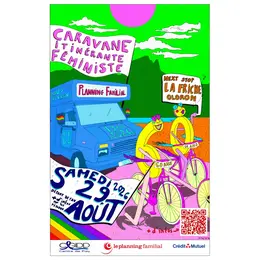 La Caravane Itinérante Féministe - 60 ans du Planning Familial 64