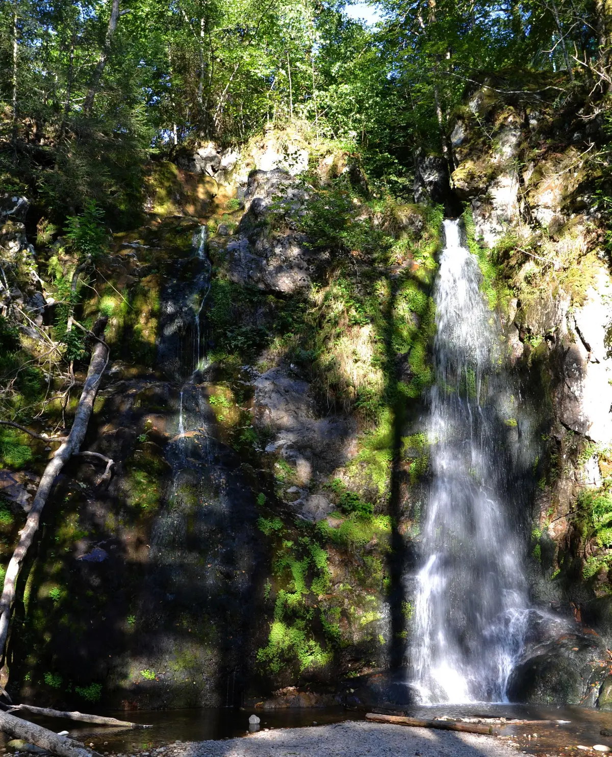 La cascade du Heidenbad, la plus secrète