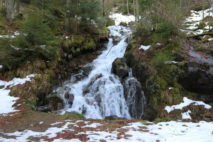 La cascade du Kletterbach