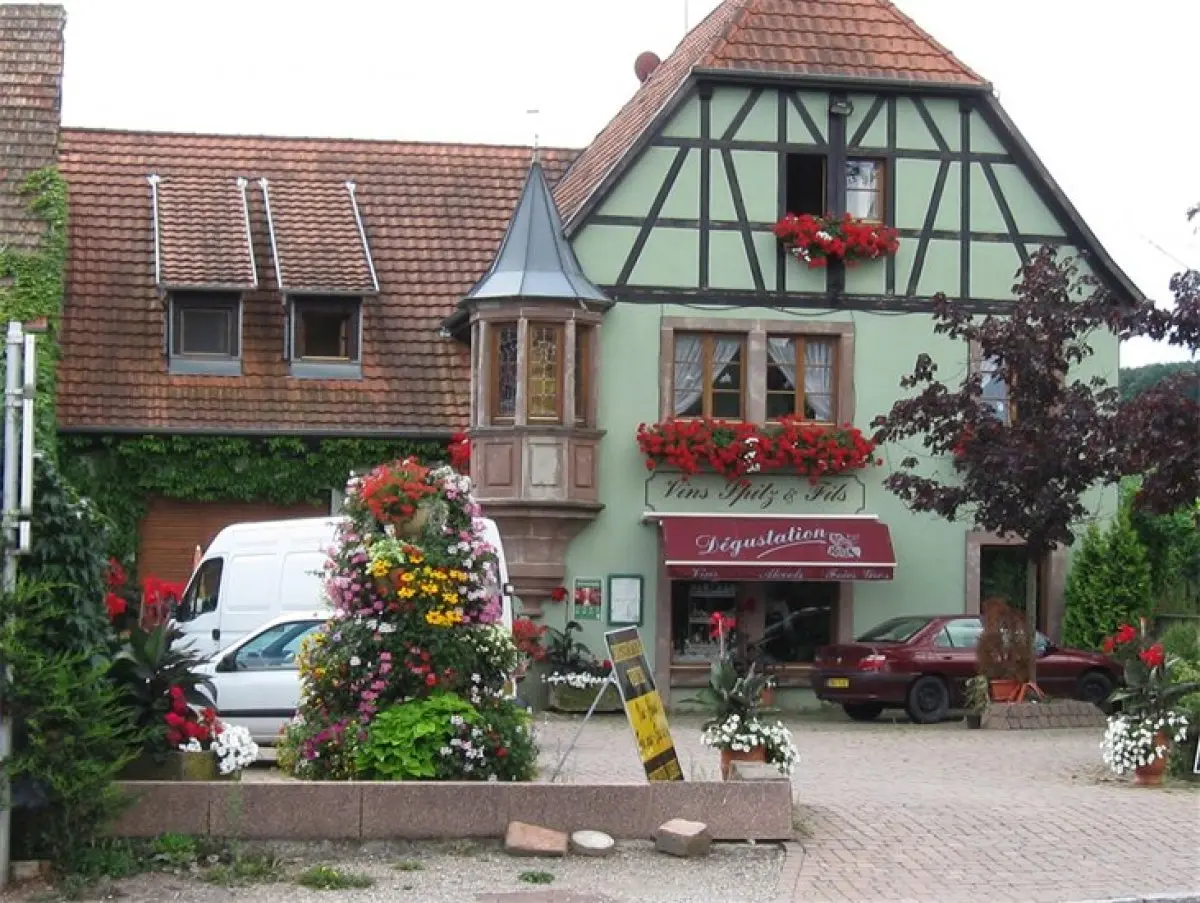 La cave du Domaine Spitz et Fils, à Scherwiller