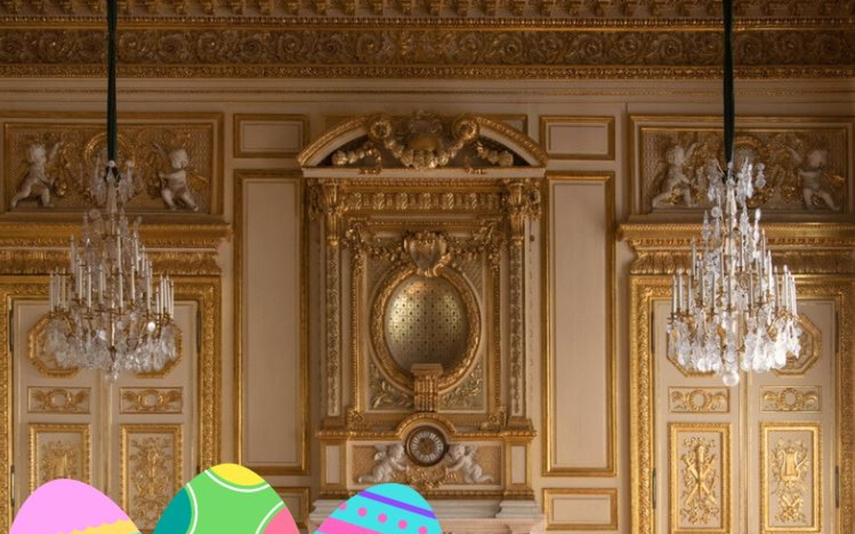 La chasse aux œufs de Pâques de l'Hôtel de la Marine