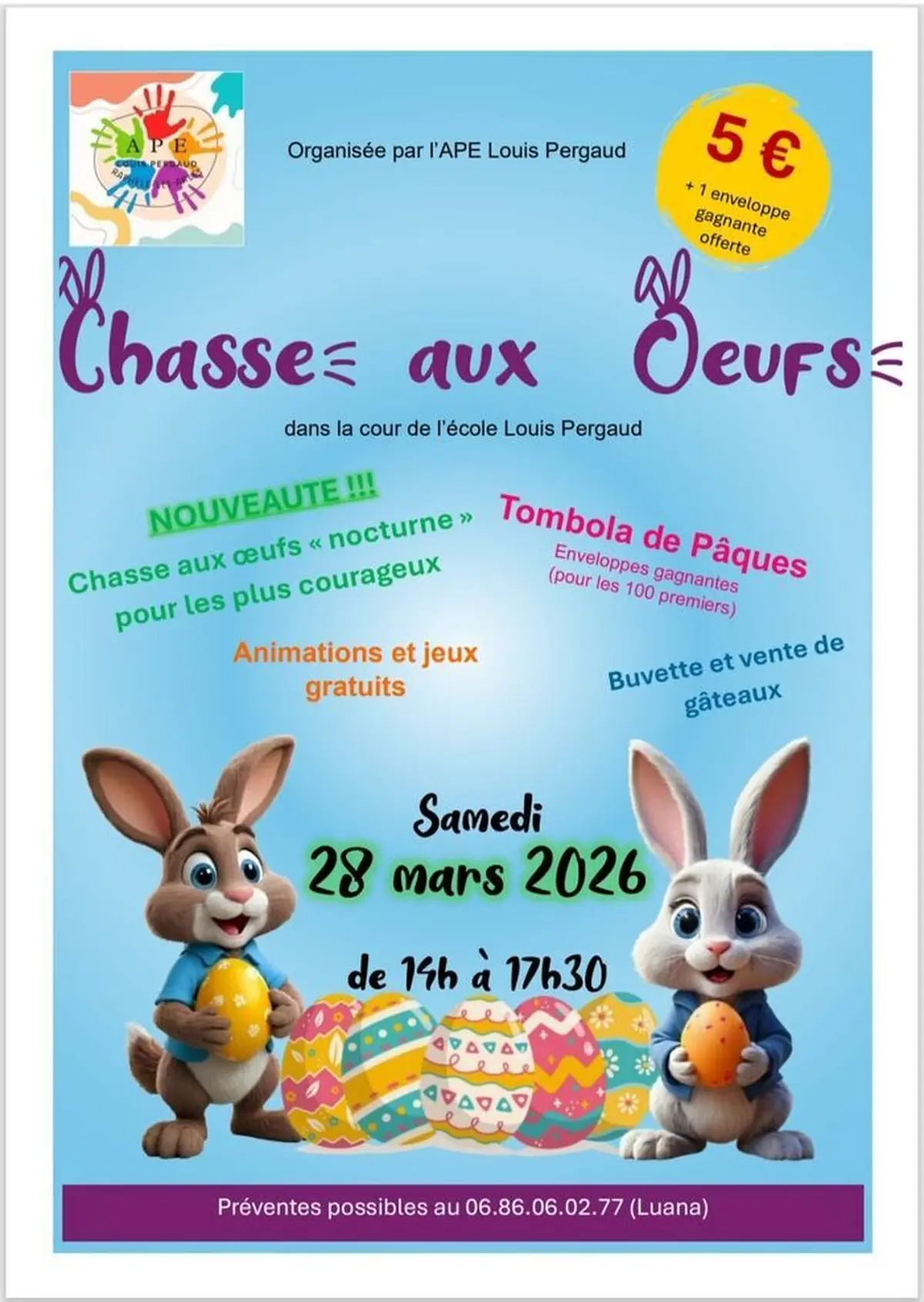 La chasse aux œufs de Raphèle