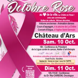 La Châtre, Octobre rose