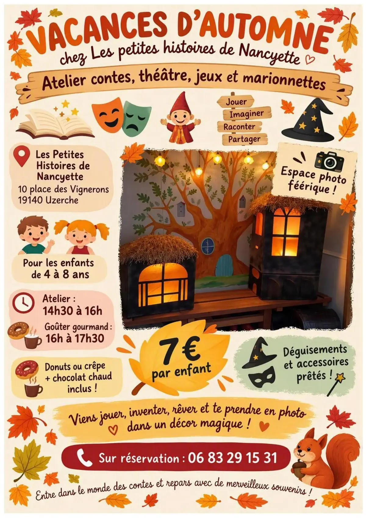 La chaumière enchantée chez Les petites histoires de Nancyette