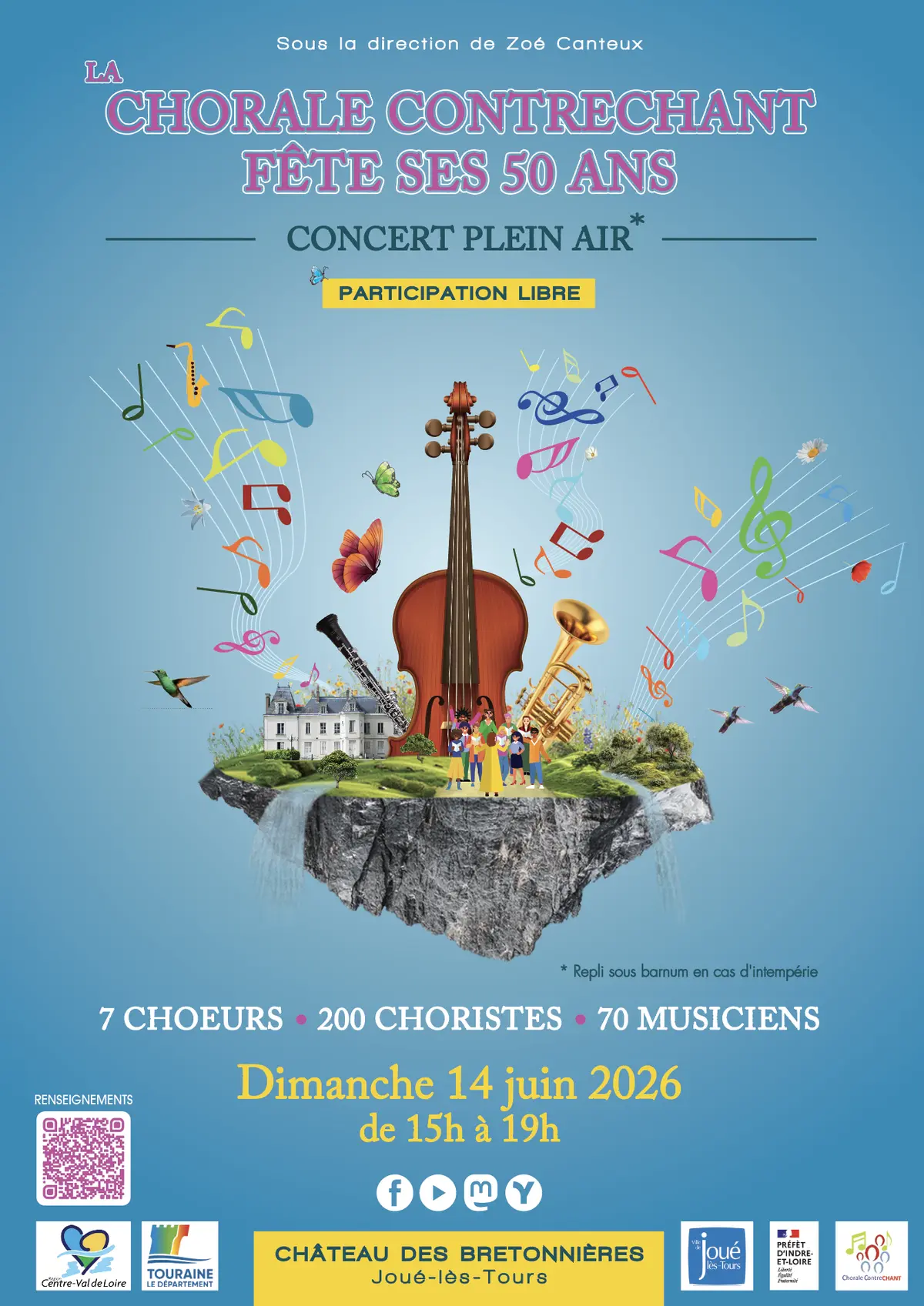 La Chorale Contrechant fête ses 50 ans