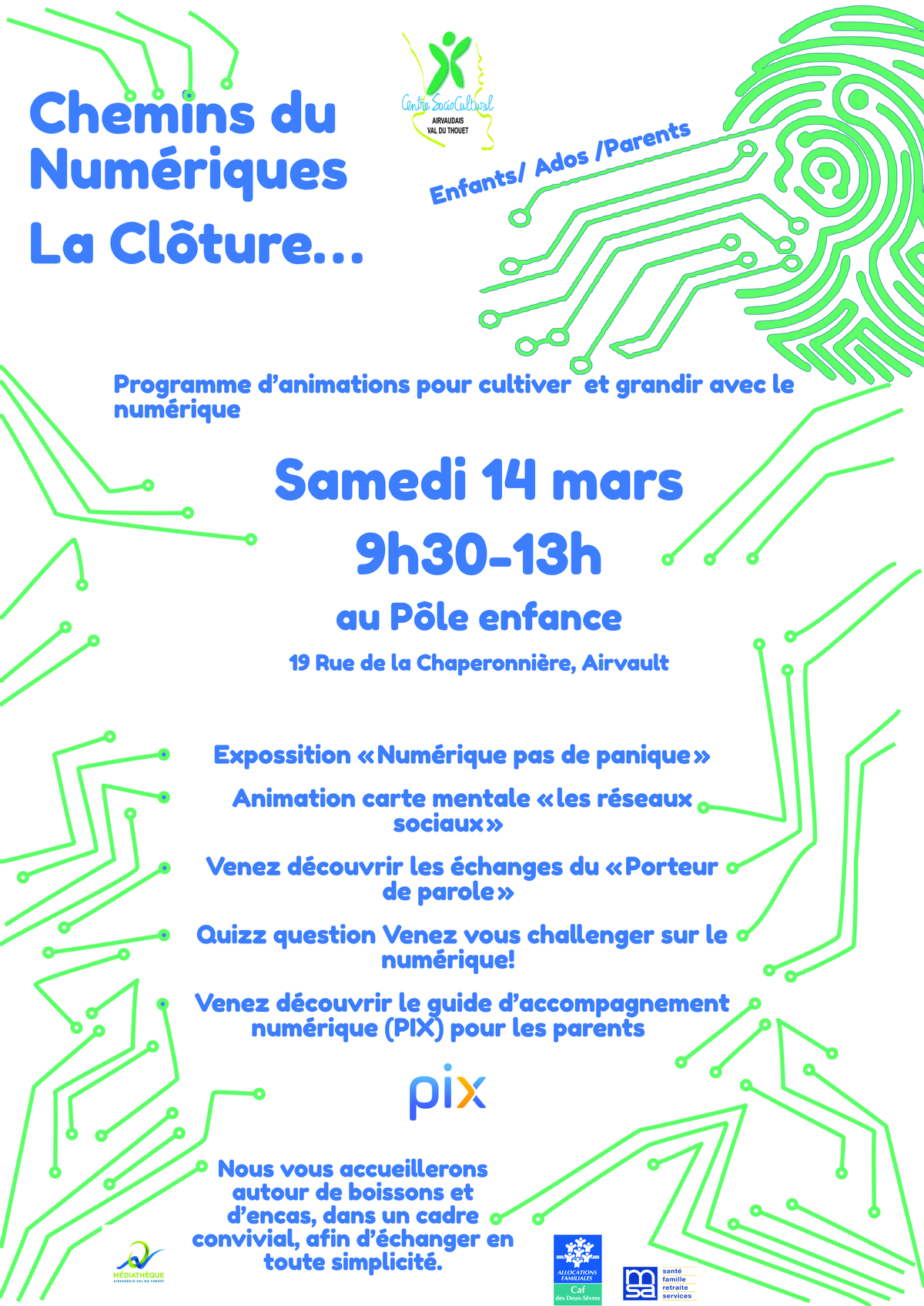 La clôture - Chemins du Numérique