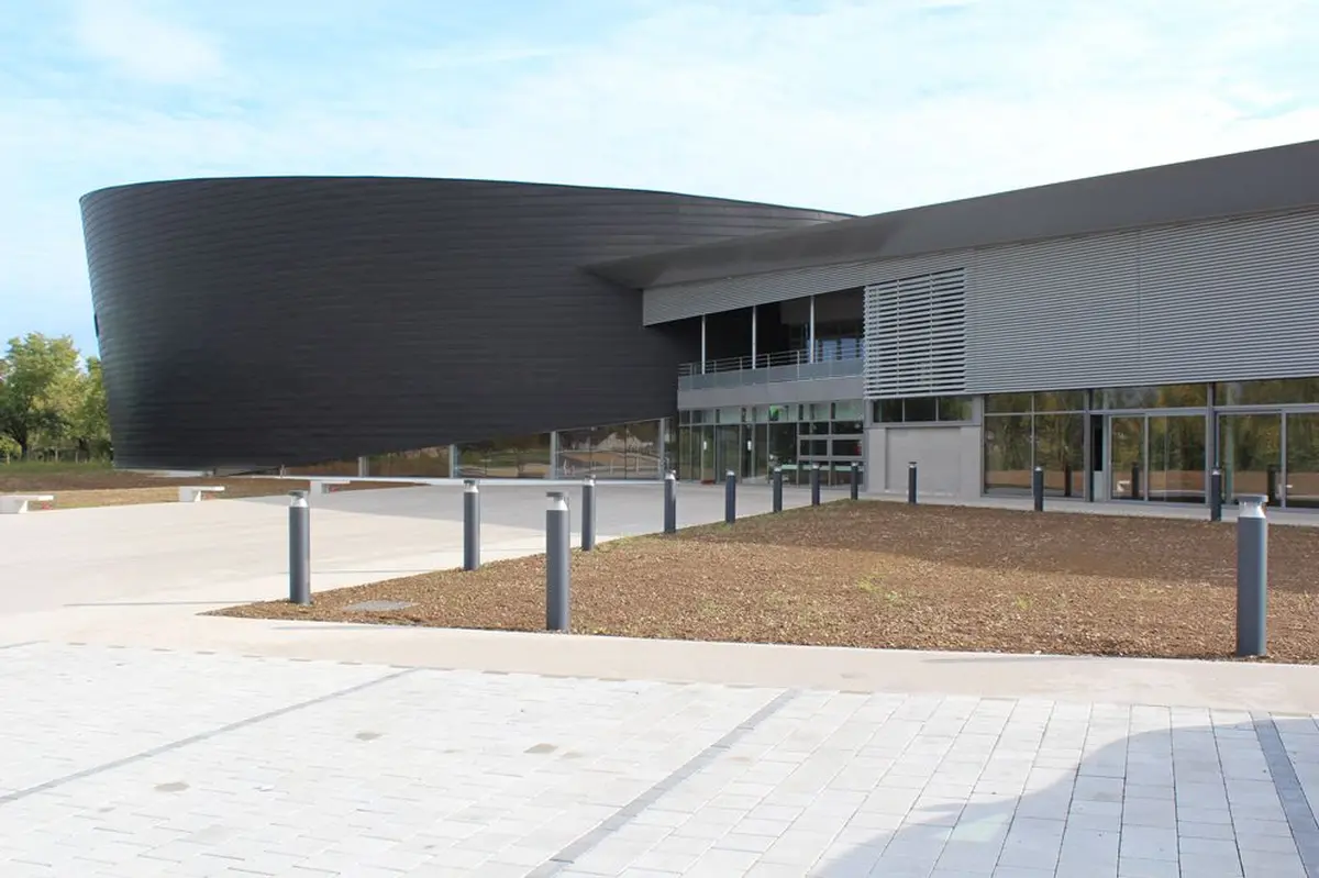 La Comète à Hesingue, complexe de 6300m2, accueille des manifestations culturelles, sportives et festives