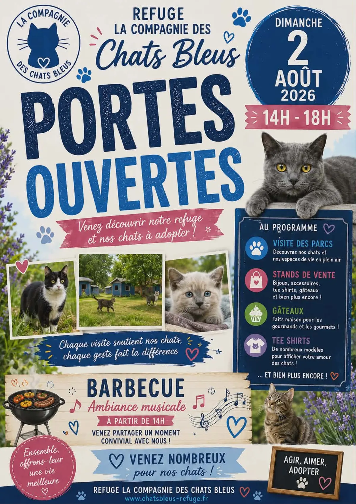 La compagnie des chats bleus : Portes ouvertes