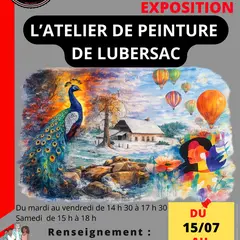 La Conserverie : Exposition de l'atelier de peinture de Lubersac