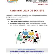 La Coopérative des Savoirs propose : Après-midi jeux de société