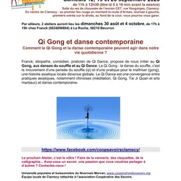 La Coopérative des savoirs propose : Qi Gong et danse contemporaine