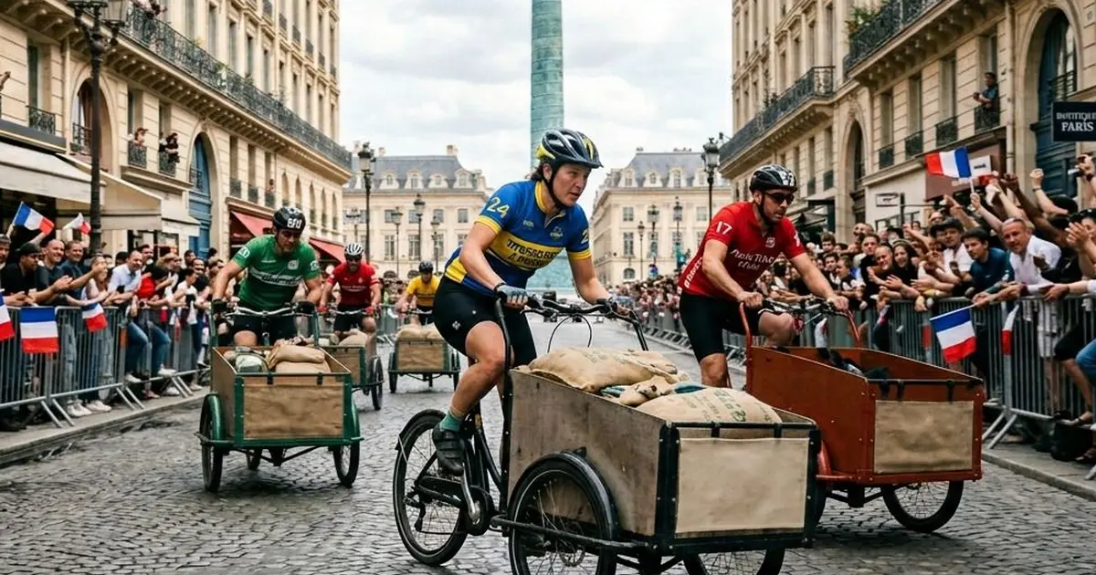 Affiche La Course des Triporteurs 2026 à Paris : la grande parade des vélos cargo