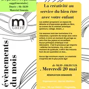 La créativité au service du bien être avec votre enfant