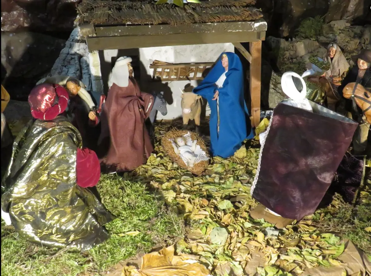 La crèche de Noël à Saint-Michel
