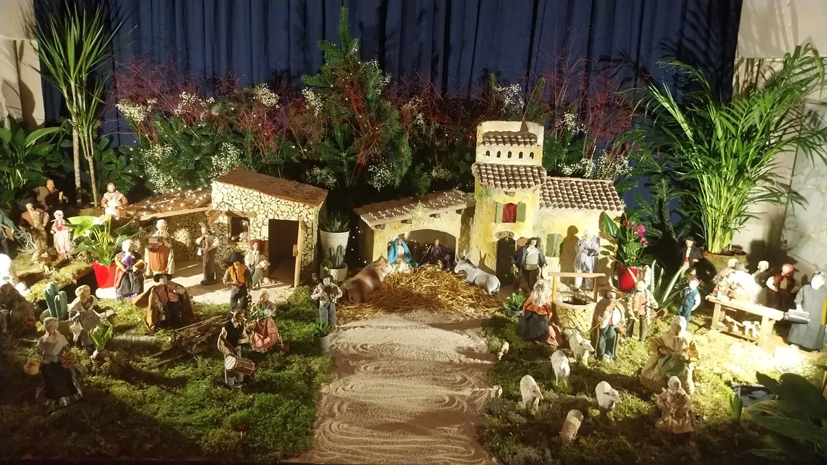La crèche de Noël aux Réformés