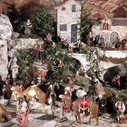 La crèche de Noël de Notre-Dame du Mont