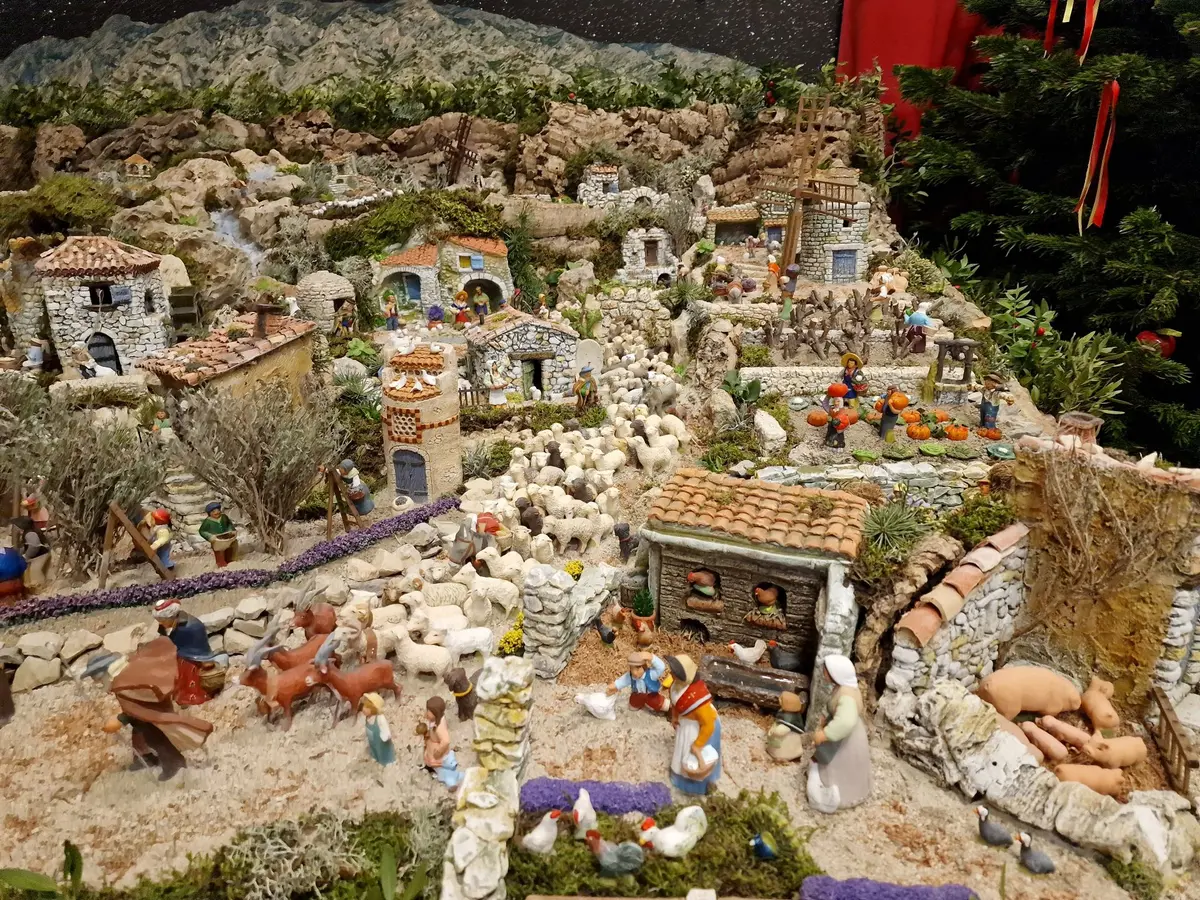 La crèche traditionnelle provençale