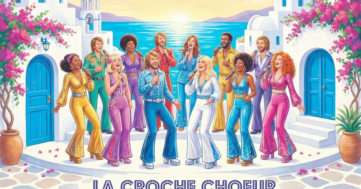 La croche choeur chante ABBA