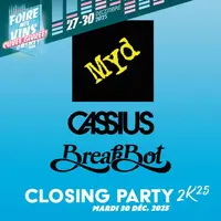 L'affiche de la Closing Party 2k25 DR