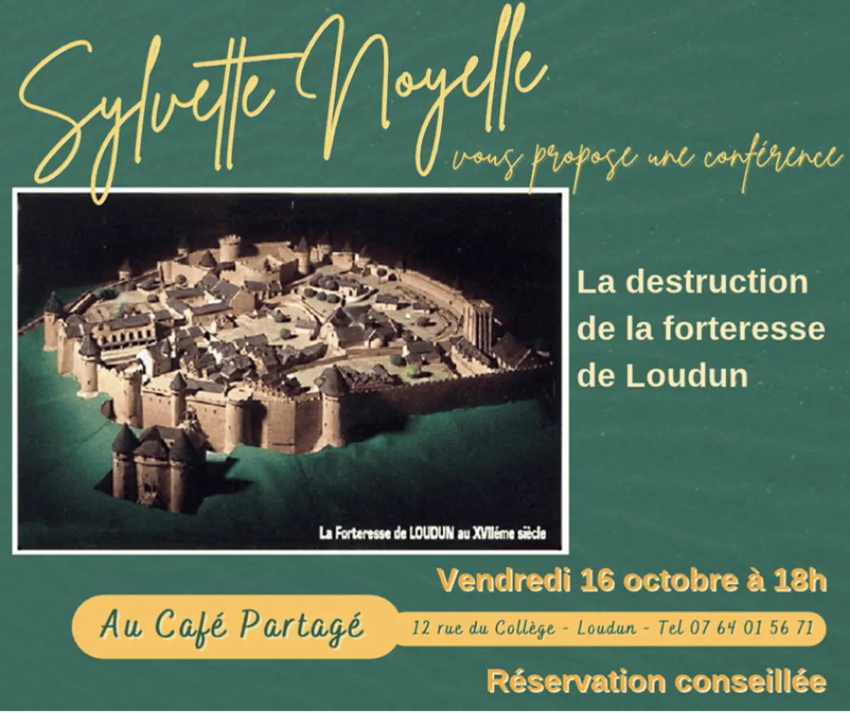 La destruction de la forteresse de Loudun