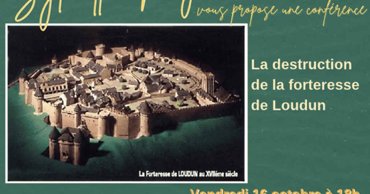La destruction de la forteresse de Loudun