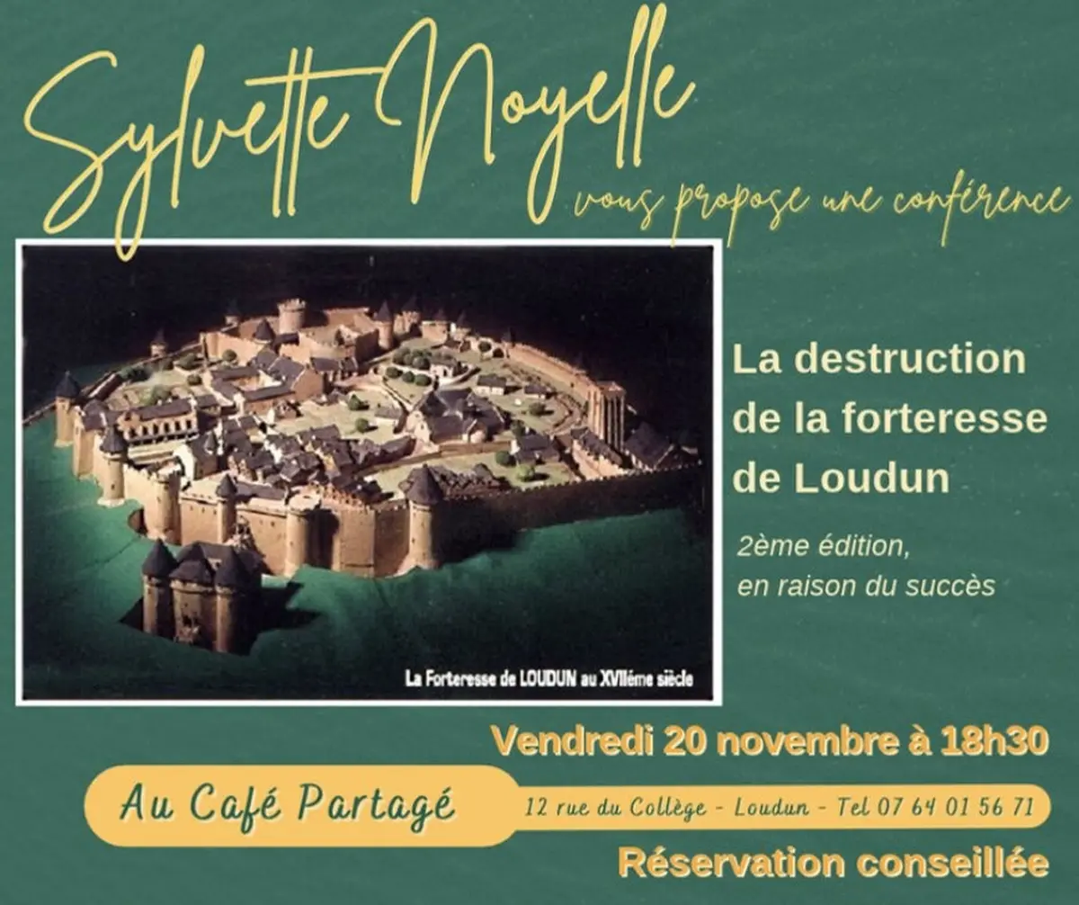 La destruction de la forteresse de Loudun