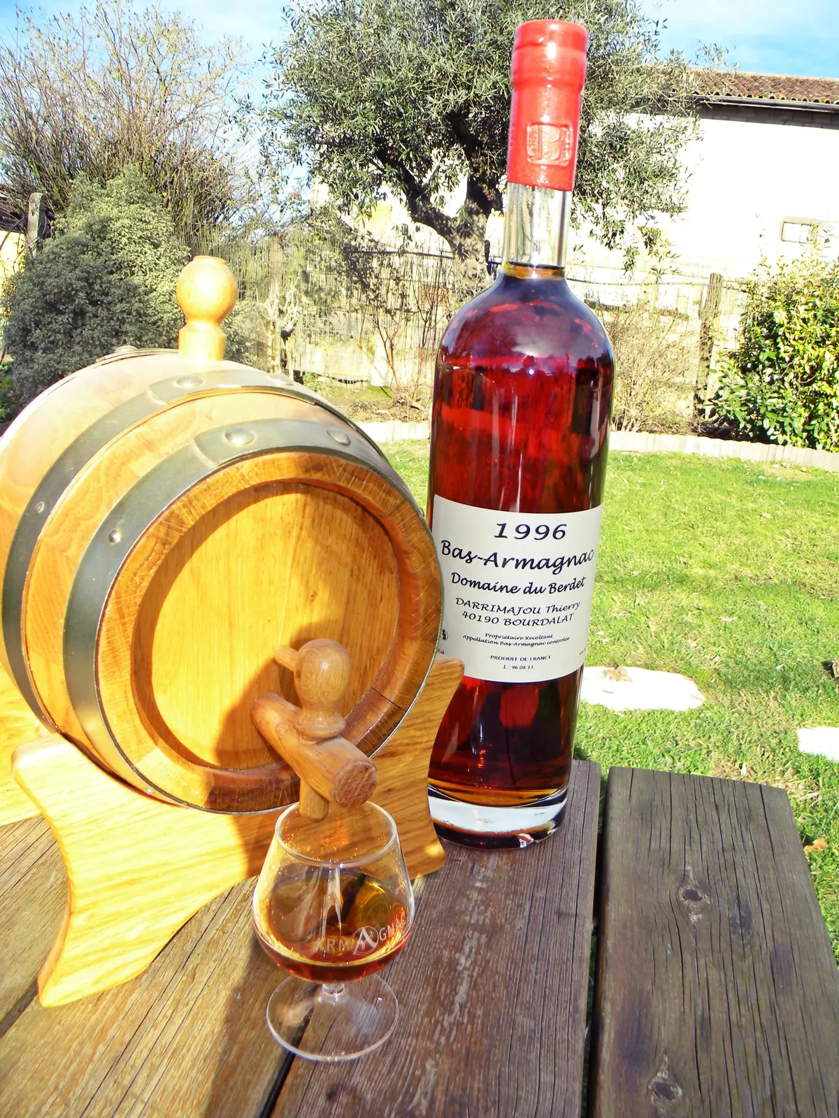 La distillation au Domaine du Berdet