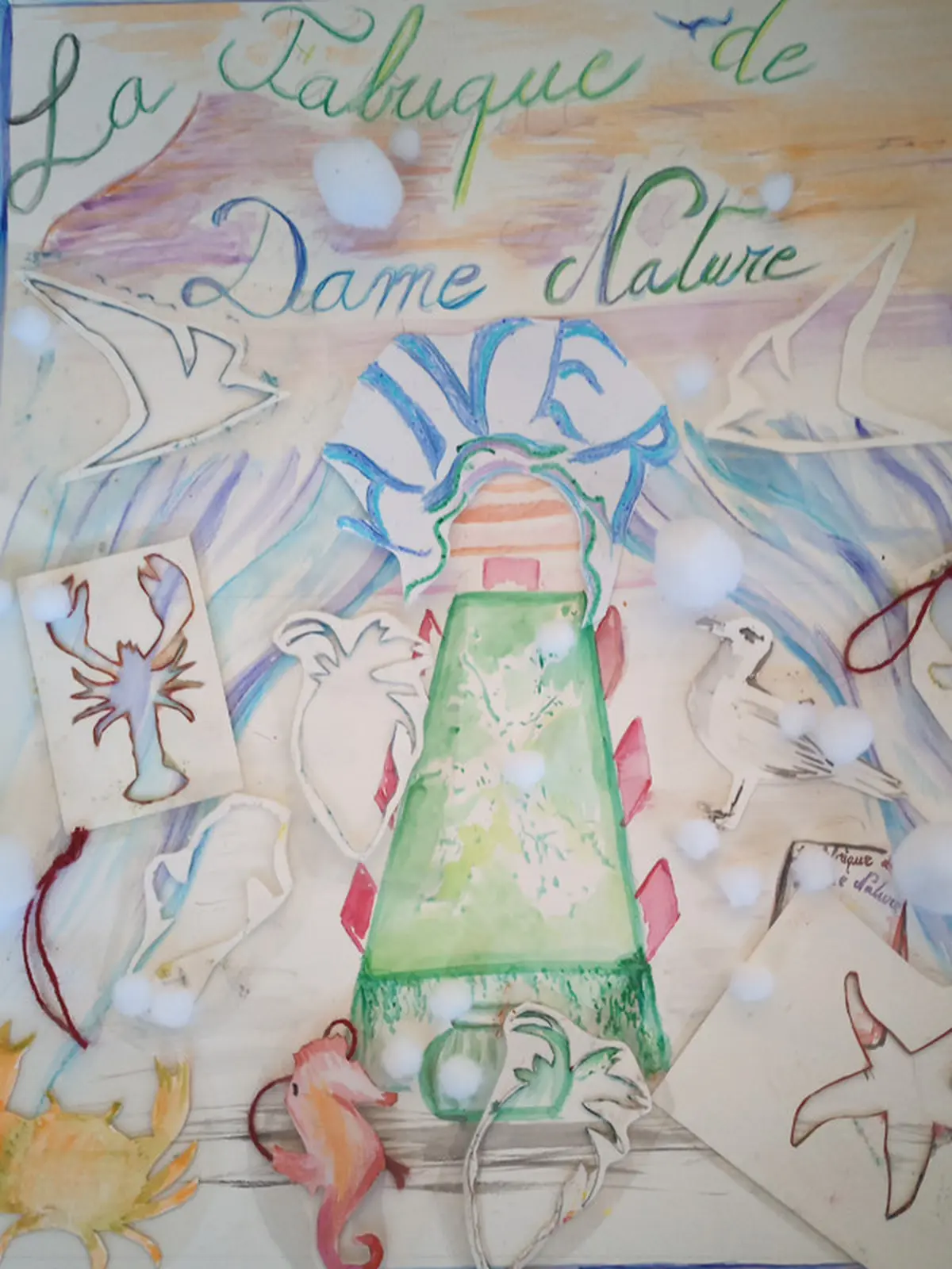 La fabrique d'hiver de Dame Nature