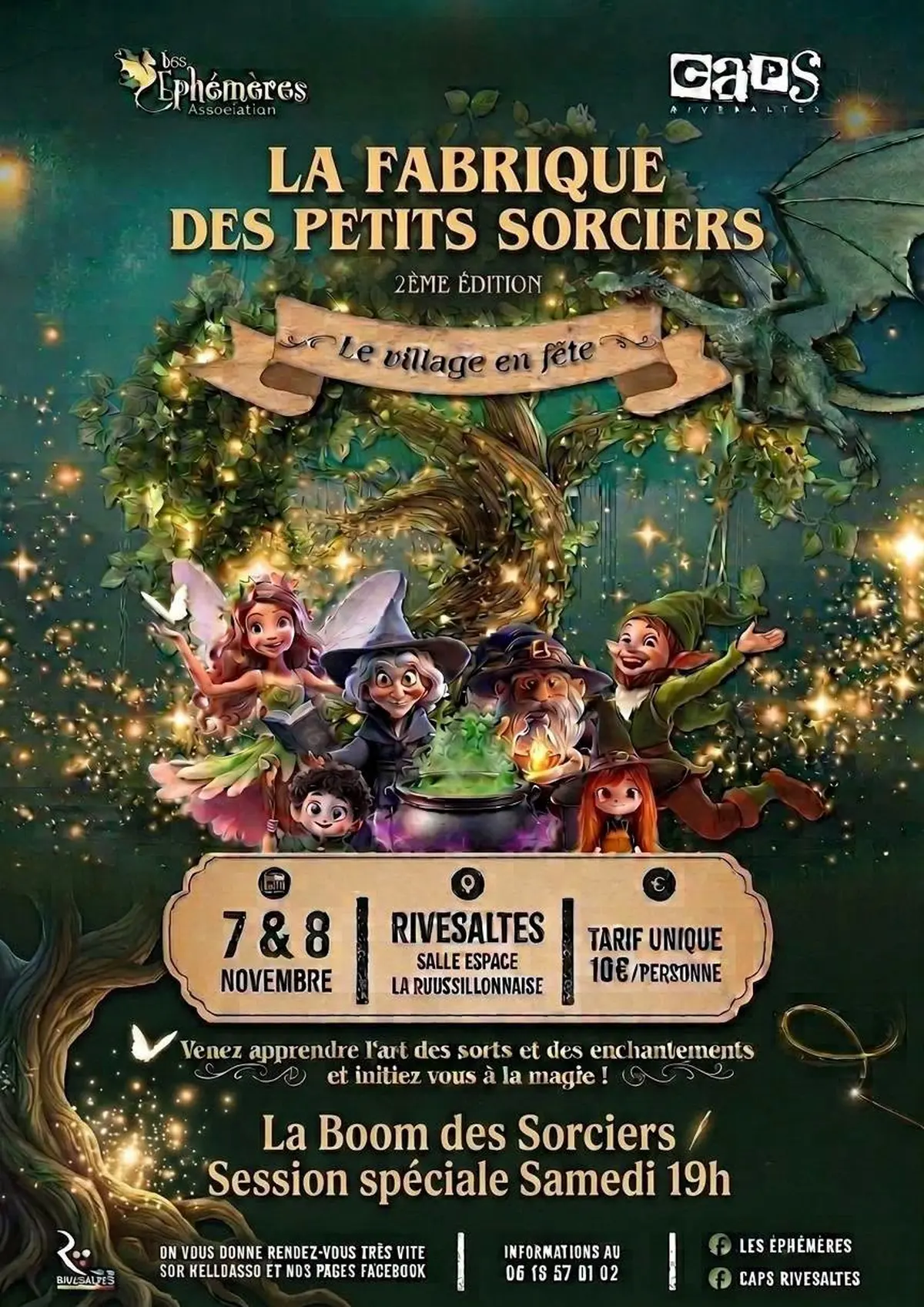 La Fabrique Des Petits Sorciers - 2ème édition Le Village En Fête