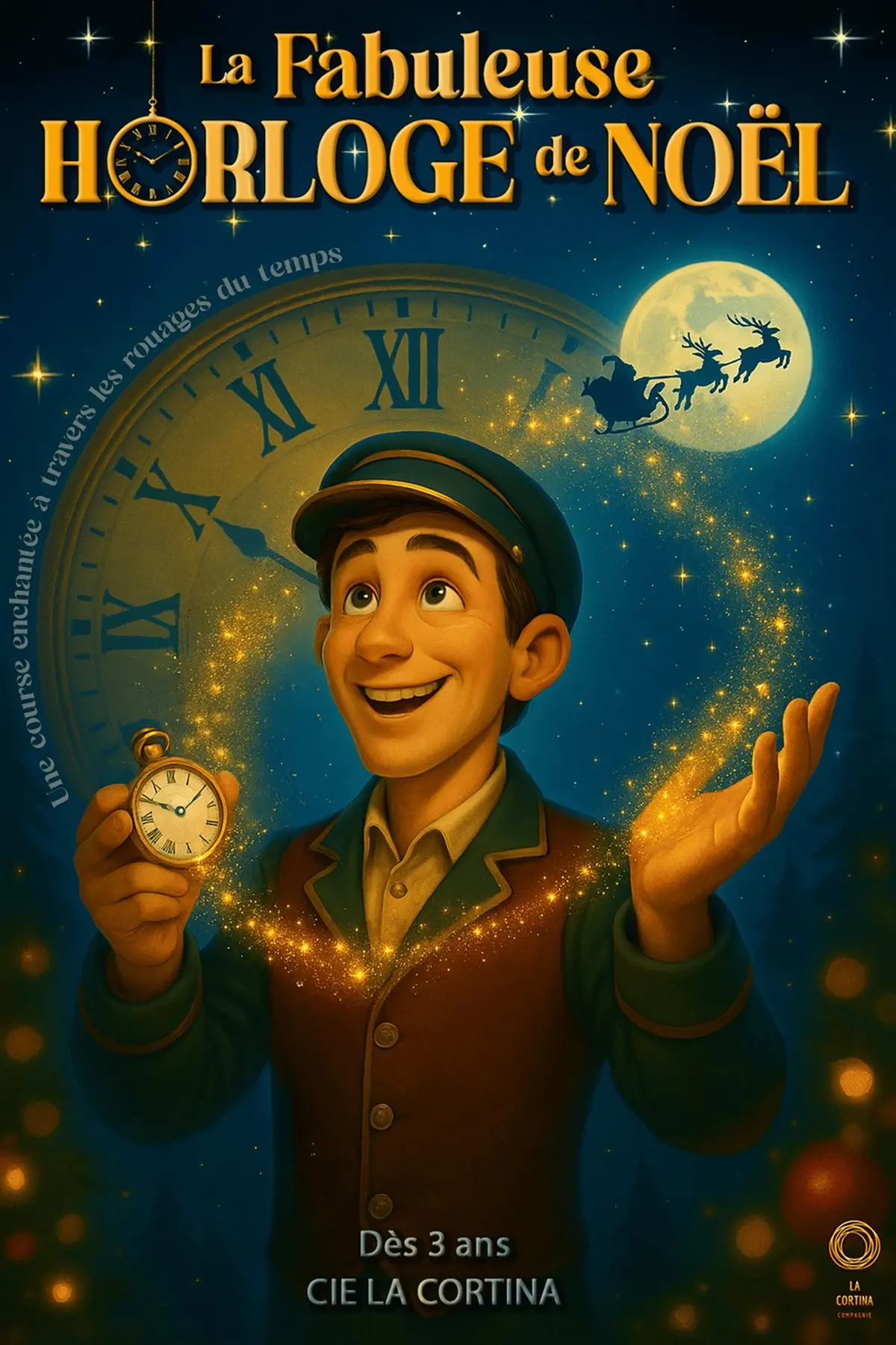 La fabuleuse horloge de Noël