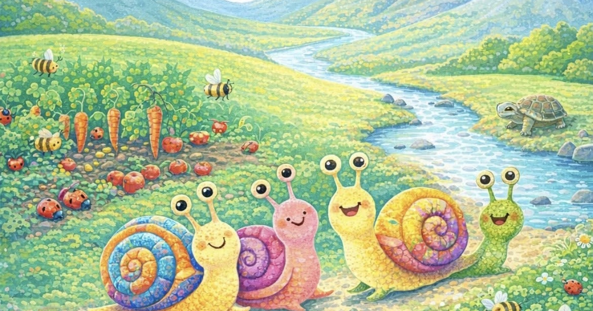 La Famille Escargot part en vacances