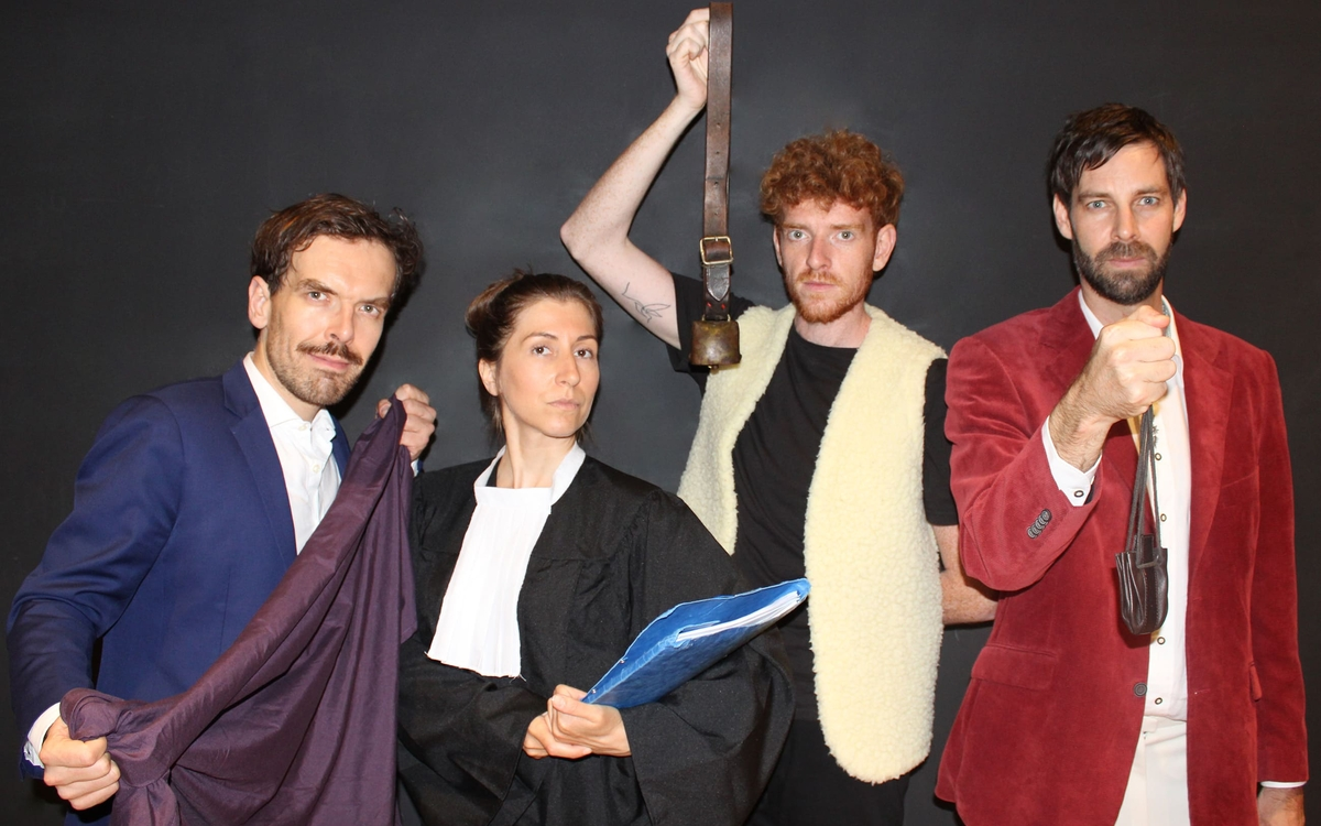 Les comédiens du spectacle - La Farce de Maître Pathelin