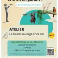 La faune sauvage chez soi