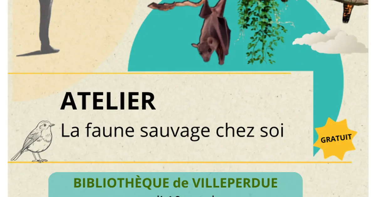 La faune sauvage chez soi