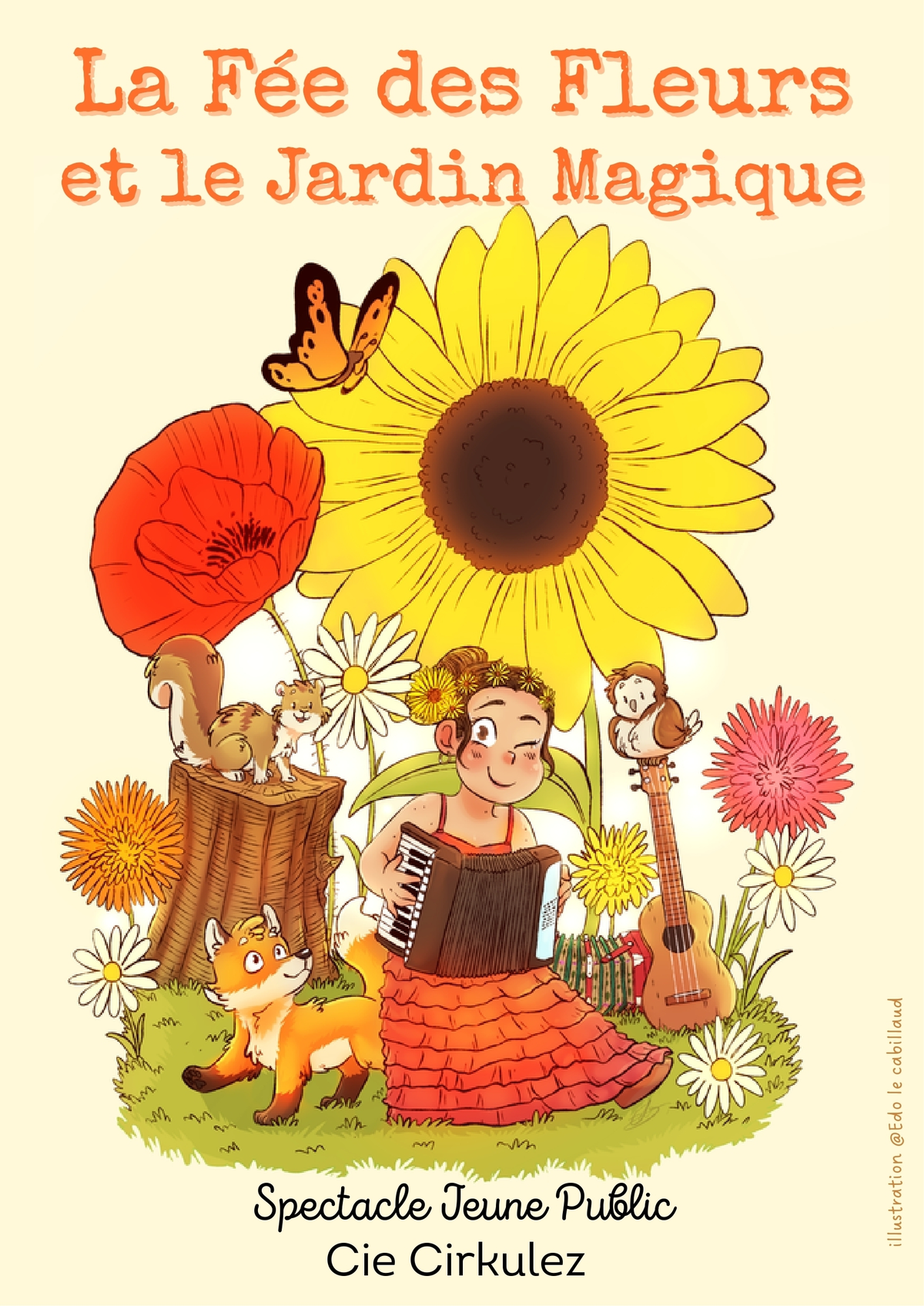 La Fée Des Fleurs Et Le Jardin Magique