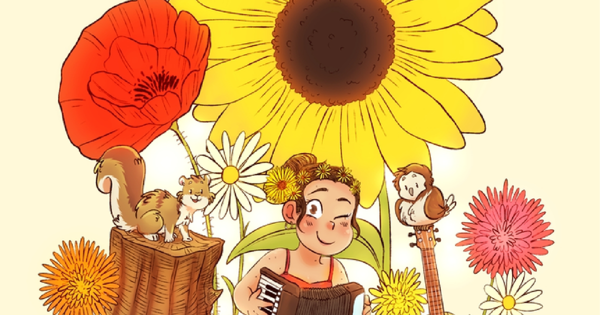 La Fée Des Fleurs Et Le Jardin Magique