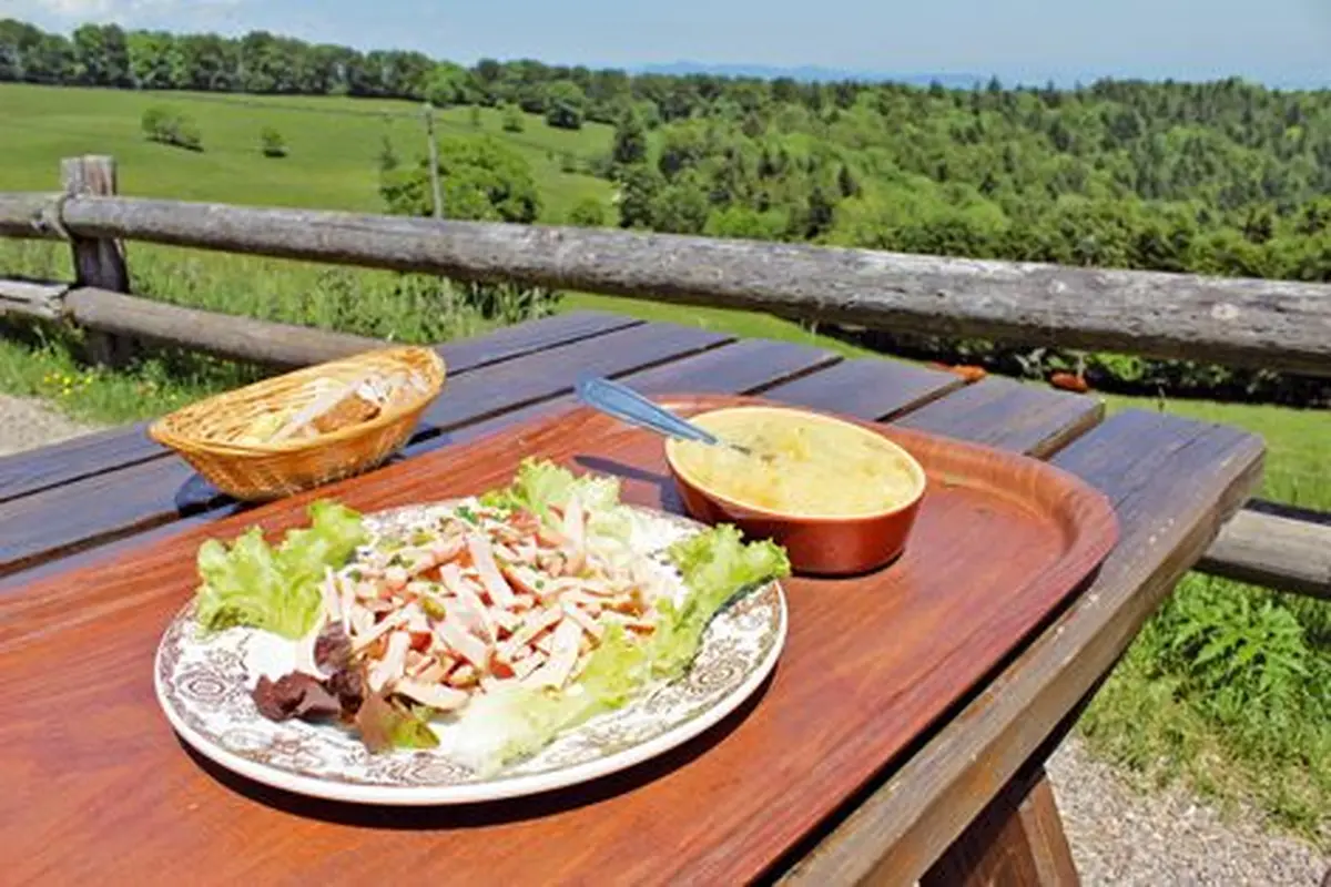 Étape gourmande : la ferme-auberge du Molkenrain