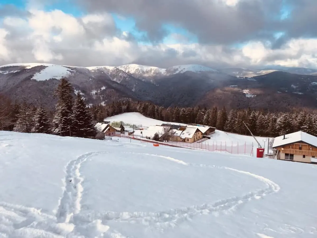 La ferme auberge du Schnepfenried les ski au pieds !