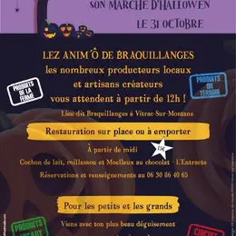 La Ferme de Braquillanges : Marché Halloween