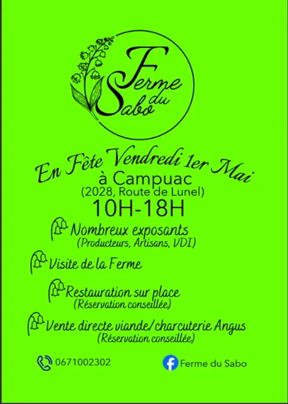 La Ferme du Sabo en fête