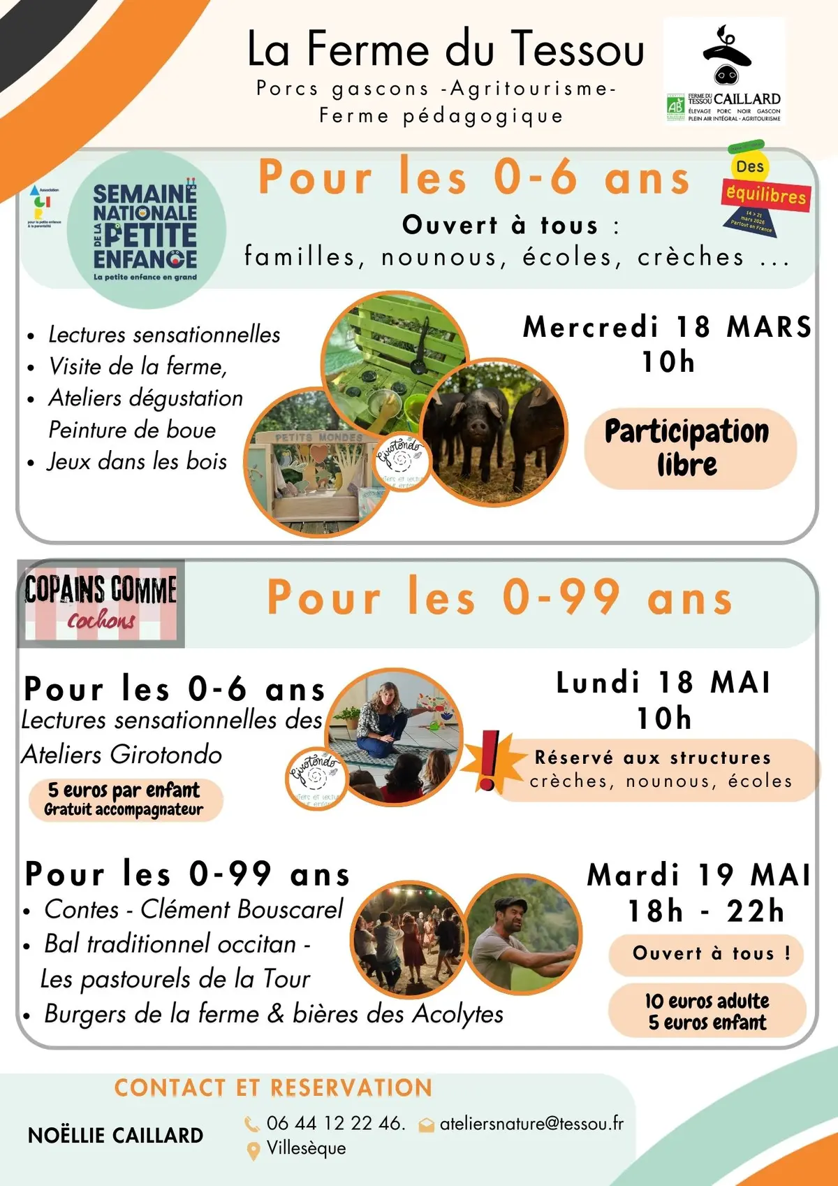 La Ferme du Tessou vous ouvre ses portes !