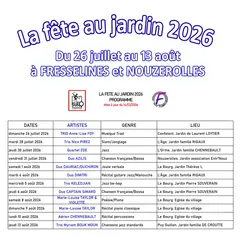 La fête au jardin