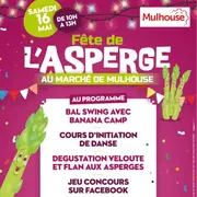 La Fête de l'asperge au Marché de Mulhouse