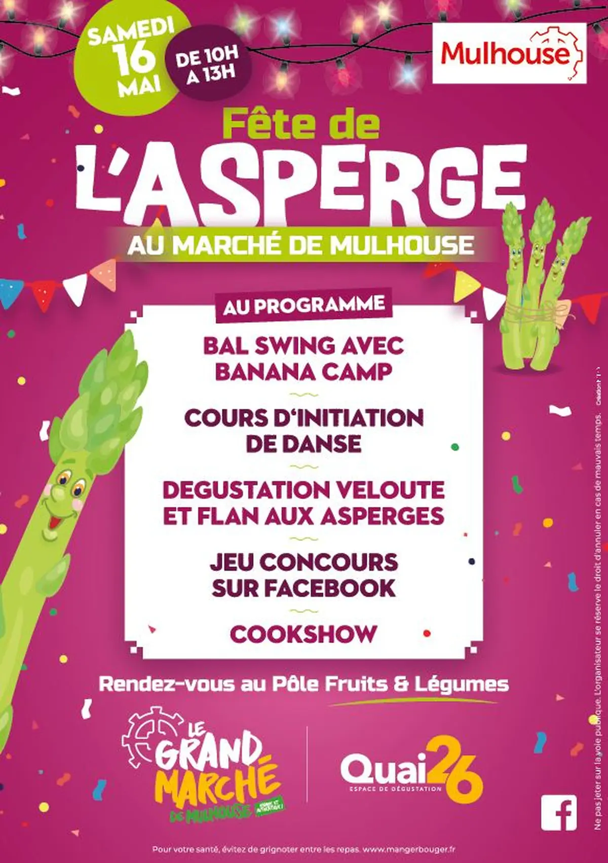 La Fête de l'asperge au Marché de Mulhouse
