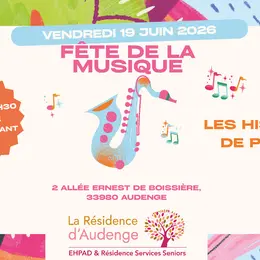 La fête de la musique s'invite à la résidence d'audenge