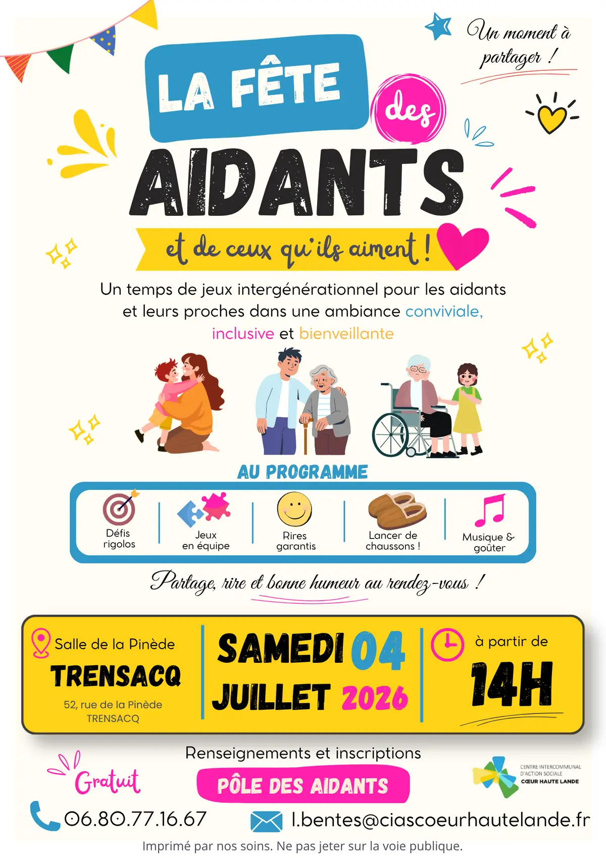 La fête des aidants... et de ceux qu'ils aiment !