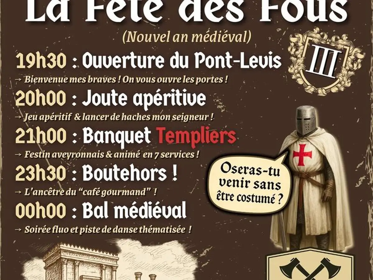 La fête des fous / nouvel an médiéval