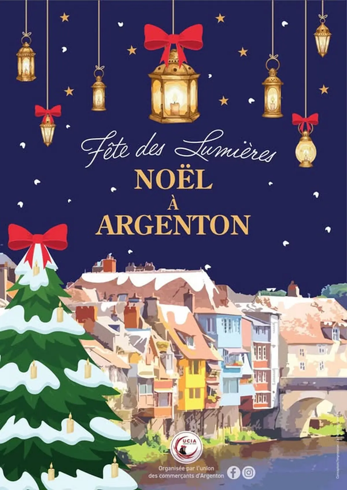 La Fête des Lumières, Noël à Argenton sur Creuse