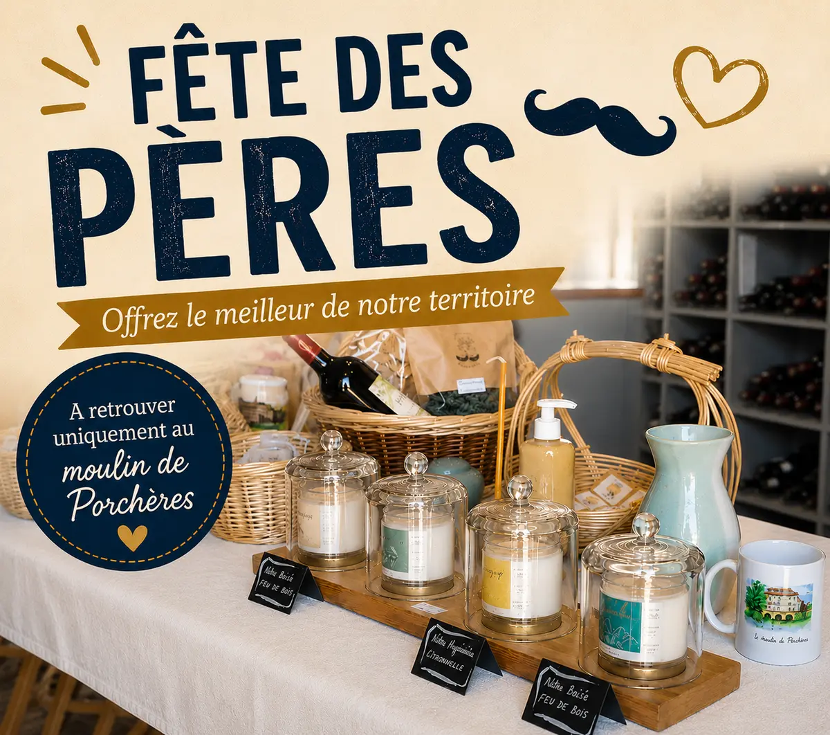 La fête des Pères au Moulin de Porchères
