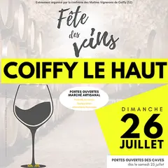 La Fête des Vins de Coiffy revient le dimanche 26 juillet !